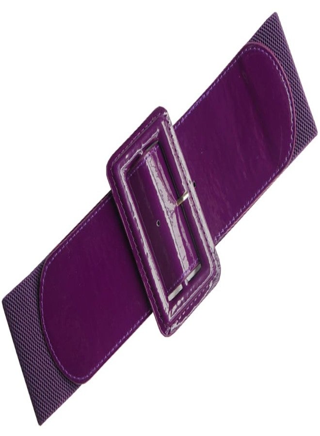 ALAIX Women's Belt Wide Stretchy Elastic Waist Belt for dress Adjustable Vintage Dressy Belts Waistband for Women - Image 3